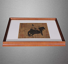 江岸书画装裱配框服务案例